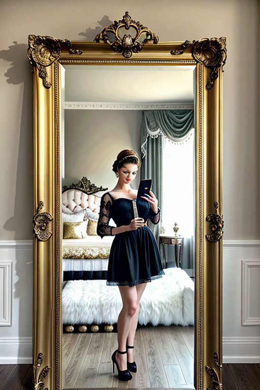 mirror selfie girl images